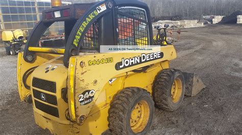 2003 john deere 240 skid steer over heats|john deere skid steer radiator problems.